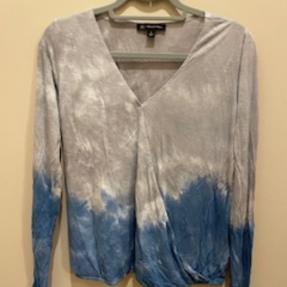 INC International Concepts - Blue Tie Dye Top - Size Small. New With Tags - Picture 1 of 6